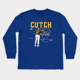 Andrew McCutchen Welcome Home Cutch Kids Long Sleeve T-Shirt